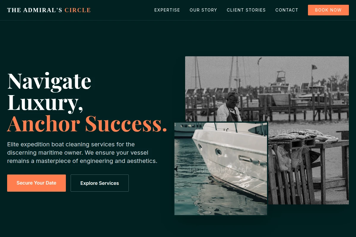 Expedition Boat Cleaning