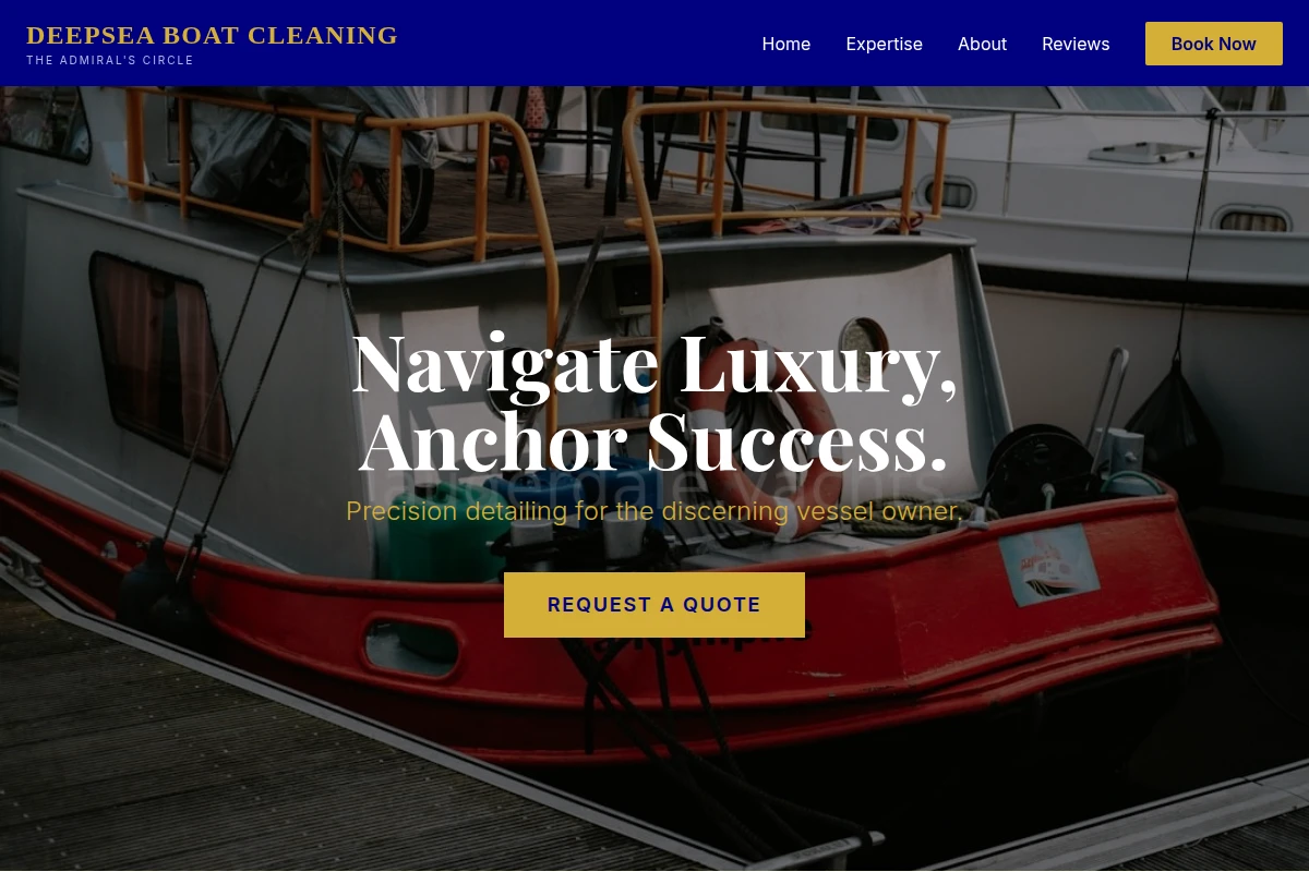 DeepSea Boat Cleaning