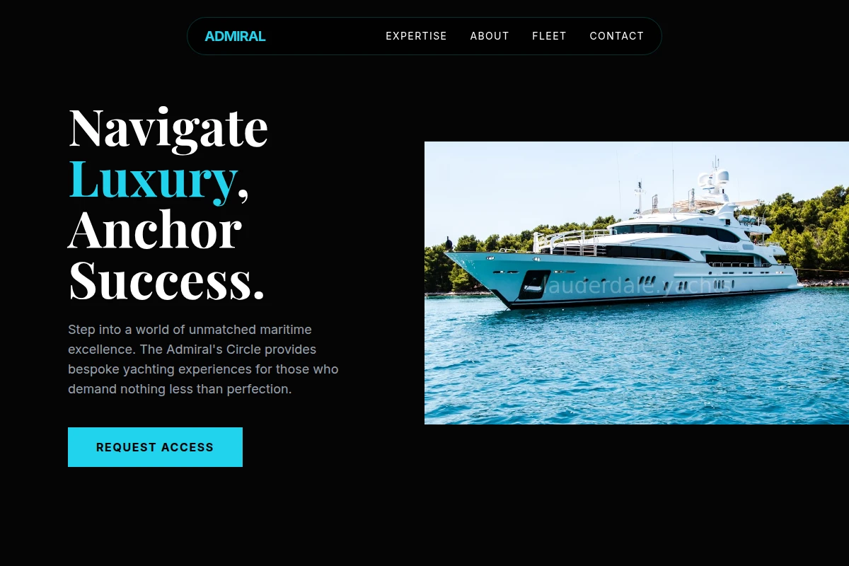 Admiralty Yacht